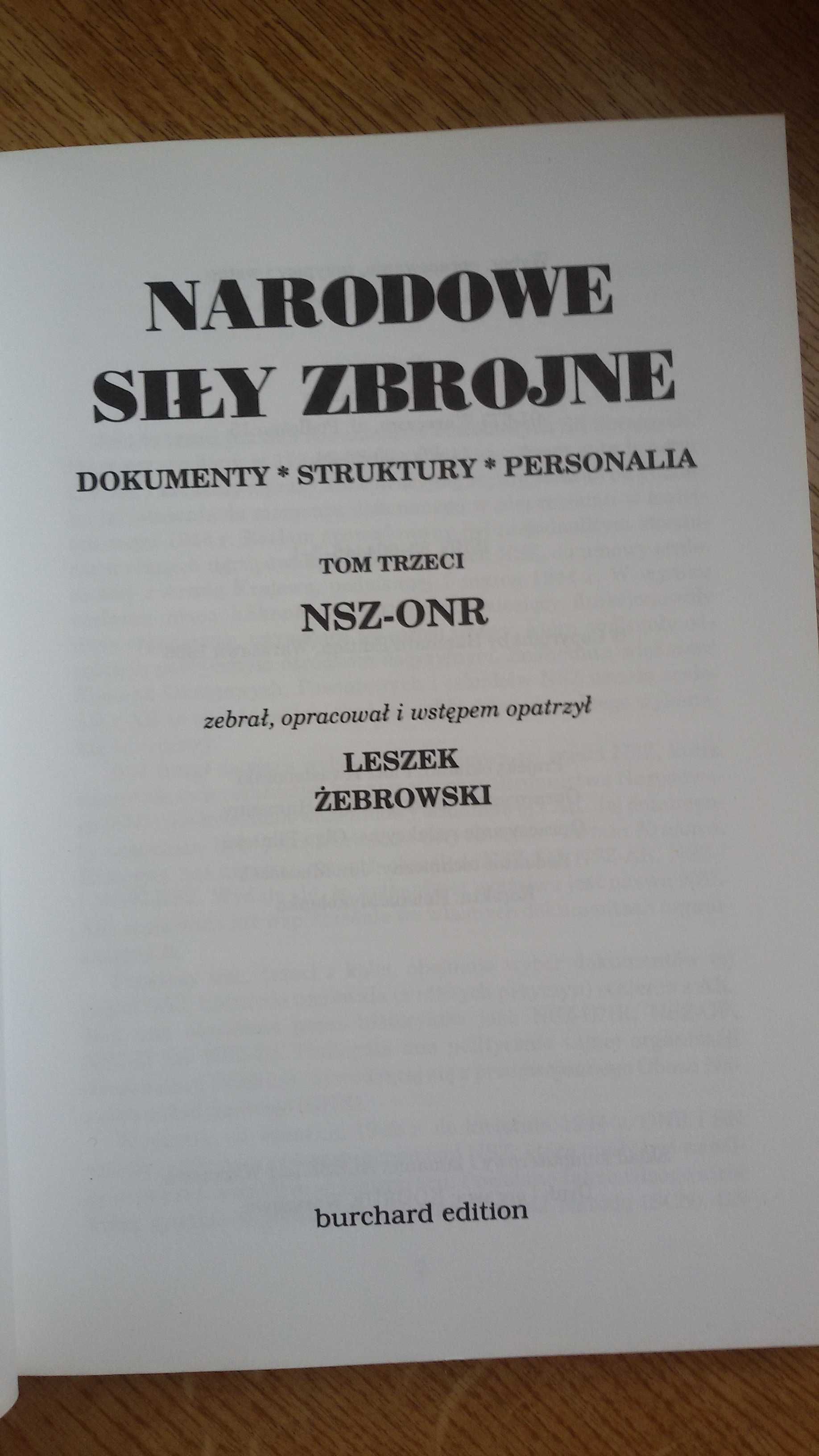 Narodowe Siły Zbrojne, Leszek Żebrowski