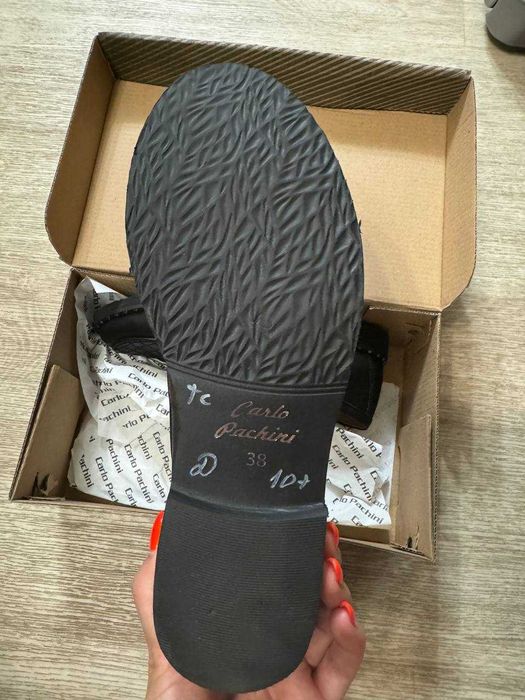 Черные лоферы Carlo Pachini