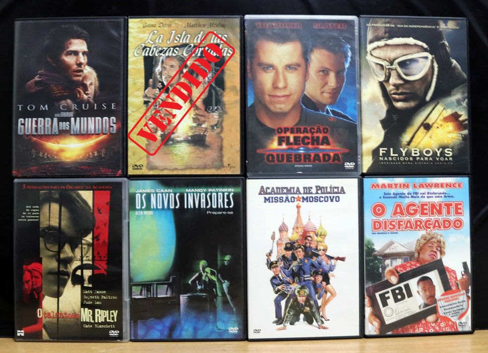 Lote 32 filmes em DVD [individual ou em lote]