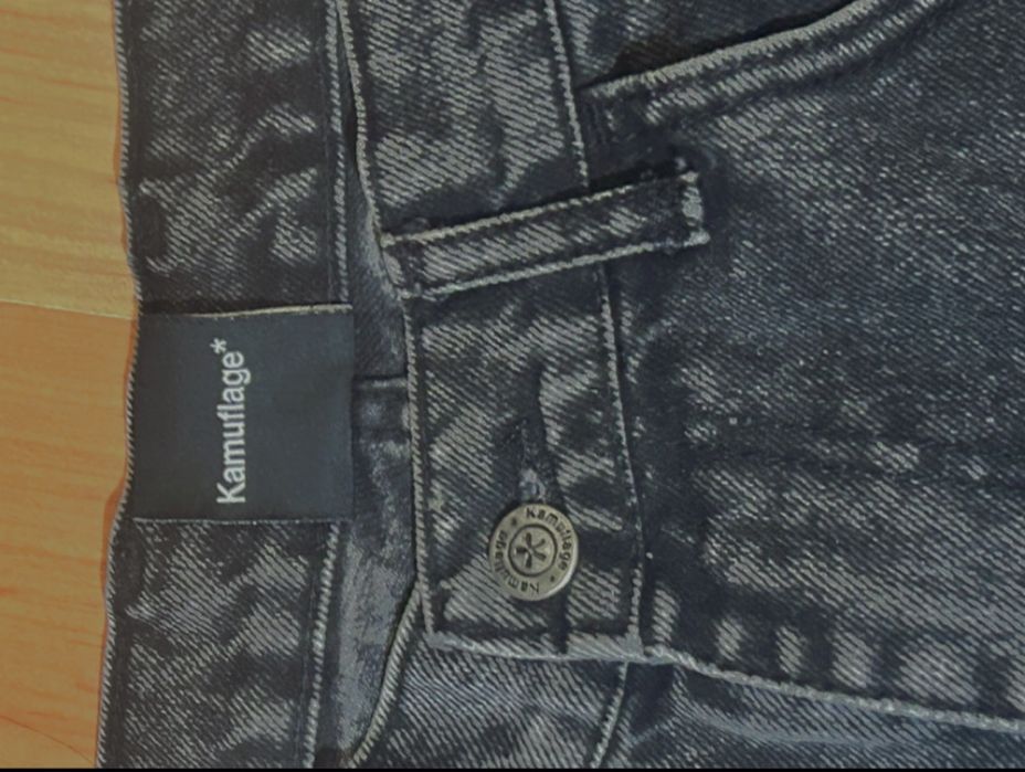 Spodnie kamuflage czarne