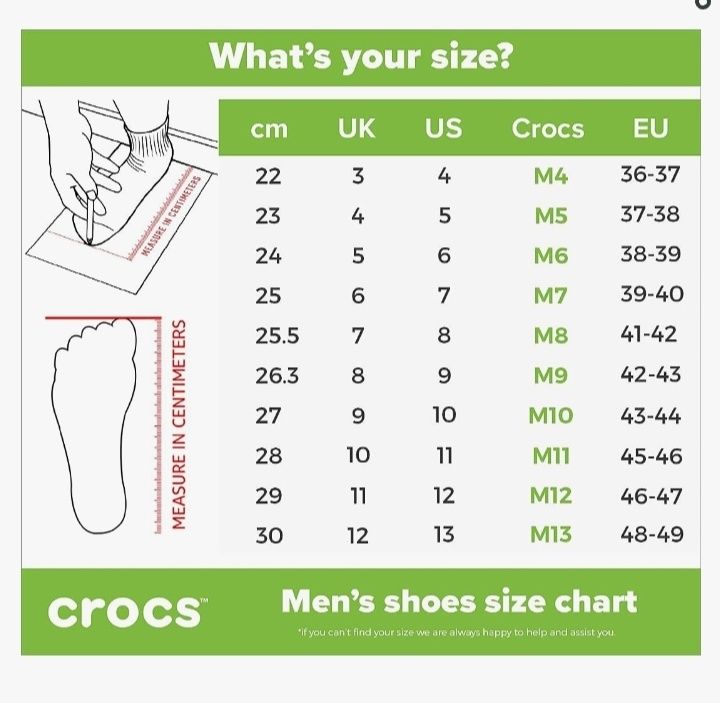 Шльопки чоловічі Crocs