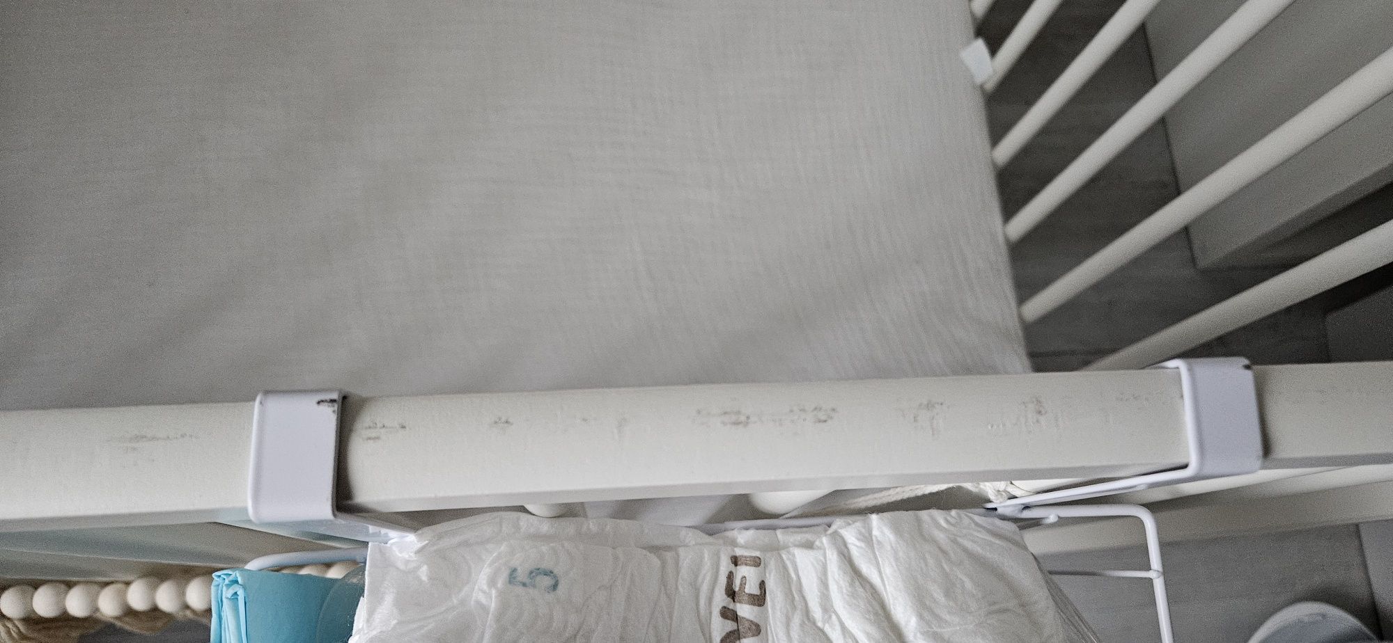 Łóżeczko dziecięce ikea białe gulliver
