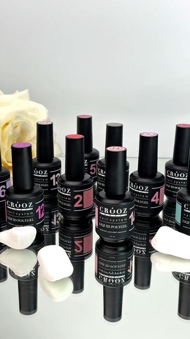 АКЦІЯ! Рідкий гель та полігель CROOZ ліквід гелі