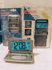 Комплект: Электронные  часы - будильник  цифровые дорожные Wendox