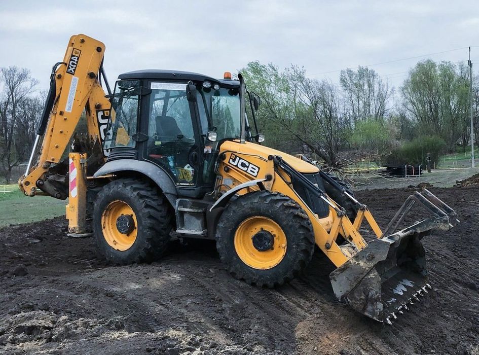 Usługi koparko ładowarką