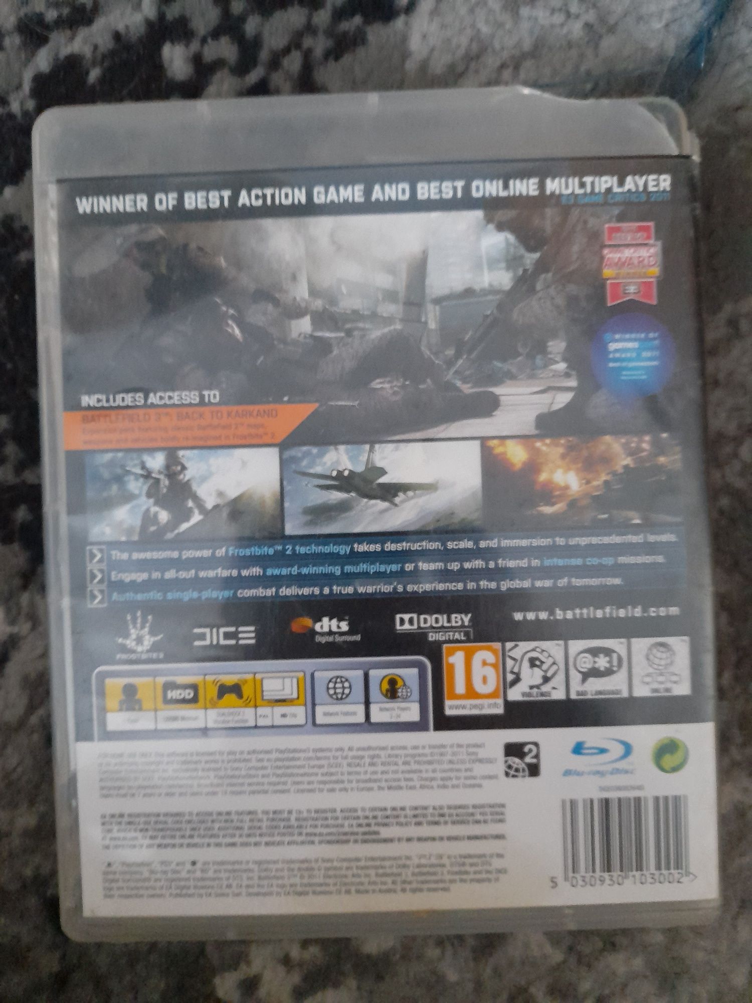 Battlefield 3 ps3 limited edytion