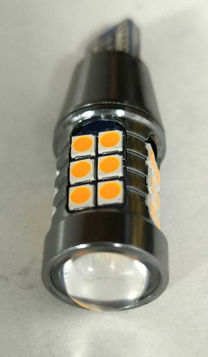 Lâmpada Led 12v T15 16W Amarelo