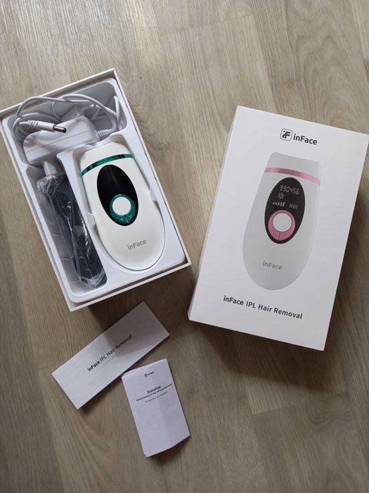 Фото епілятор Xiomi InFace Біло-зелений