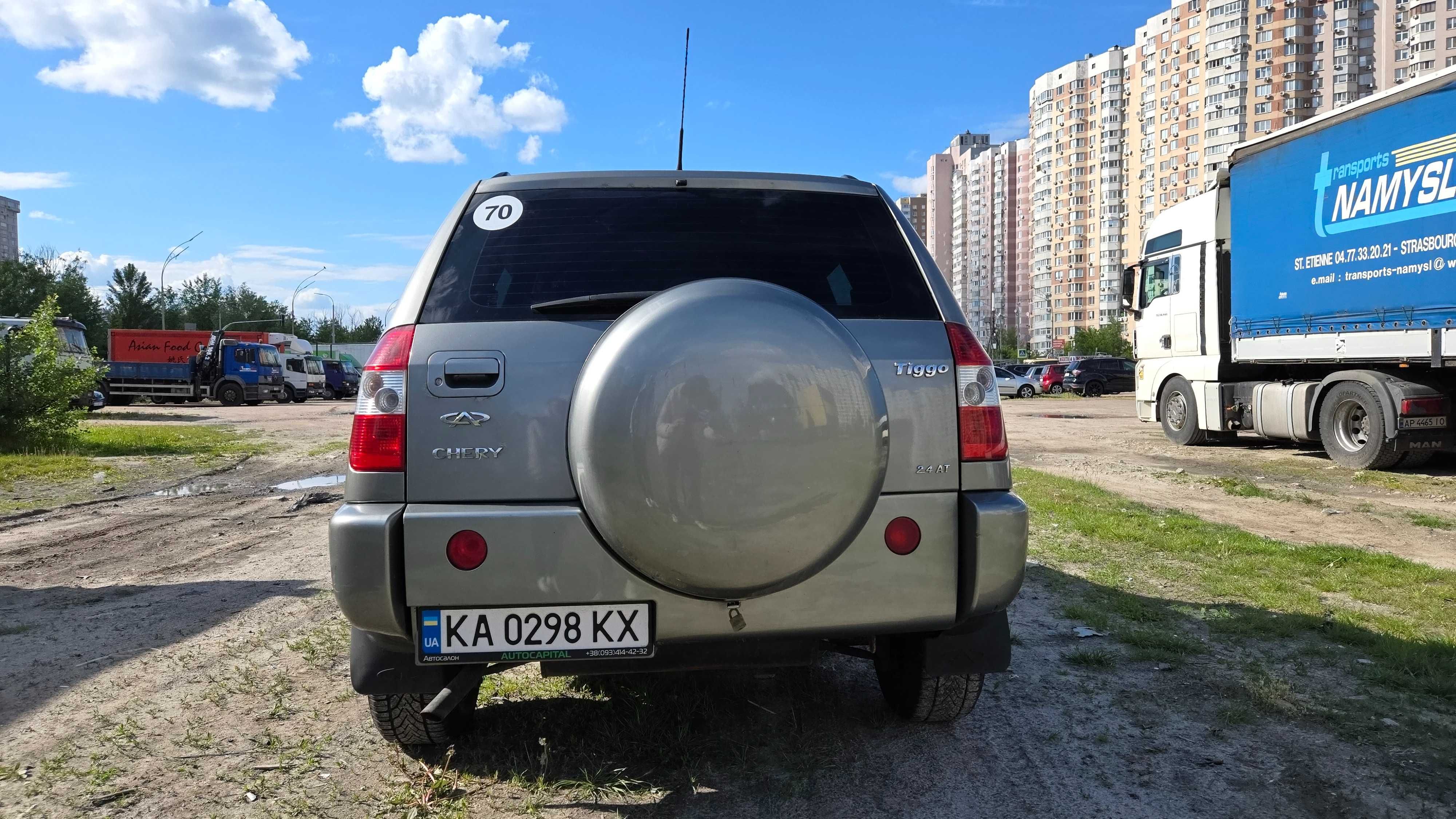 Chery Tiggo T11 2008 АКПП автомат 2.4л пробіг 104т