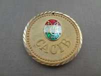 Medal Złoty Championa dla Psa Certyfikat Międzynarodowy CACIB