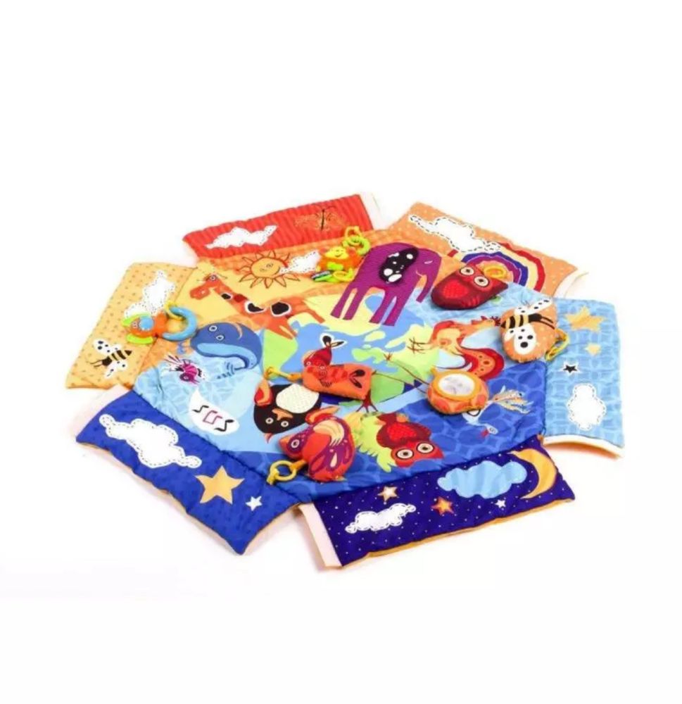 Mata edukacyjna ANIMALS PLANE Kinderkraft 0M+
