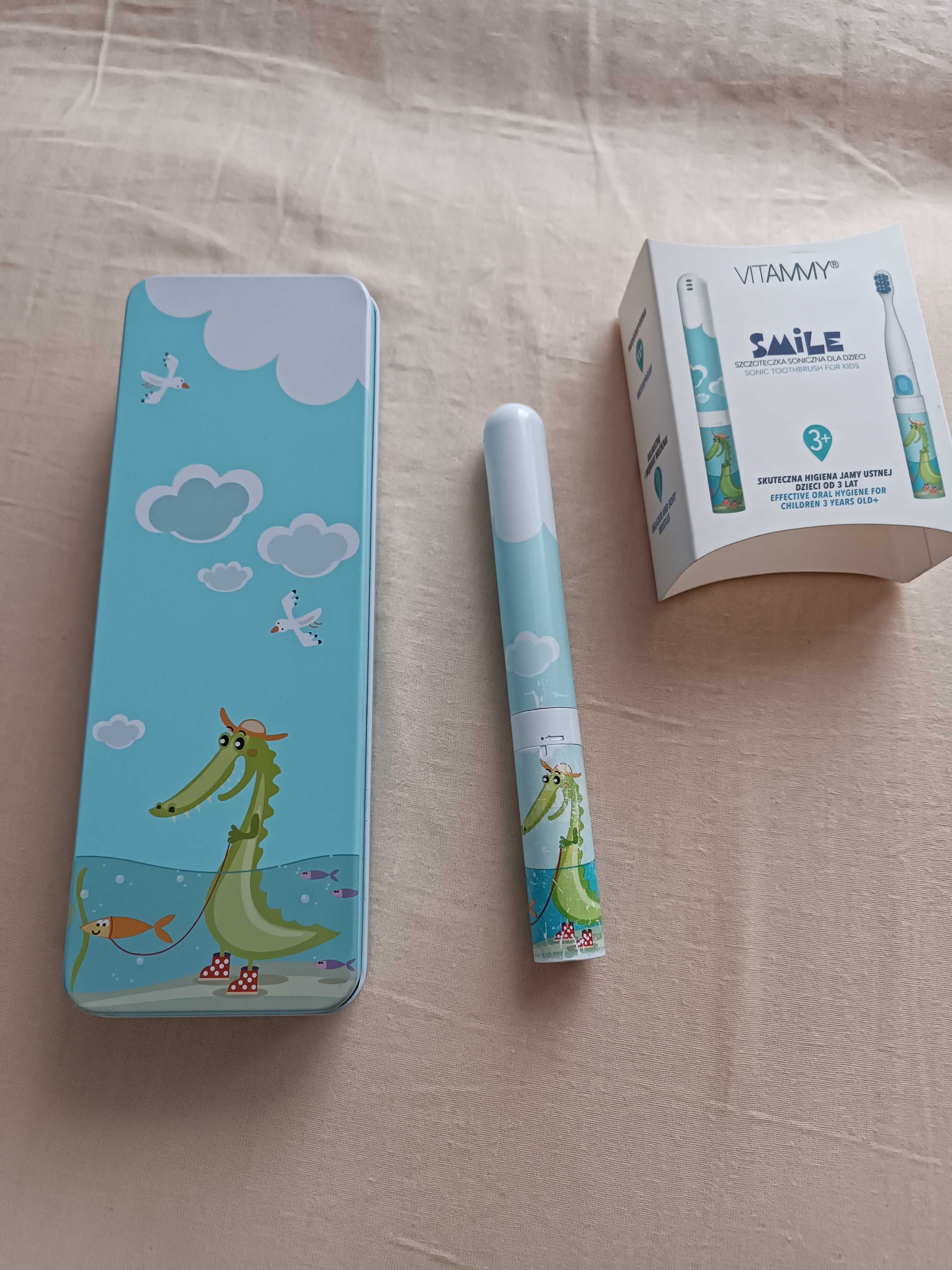 Szczoteczka soniczna VITAMMY Smile Krokodyl dla dzieci