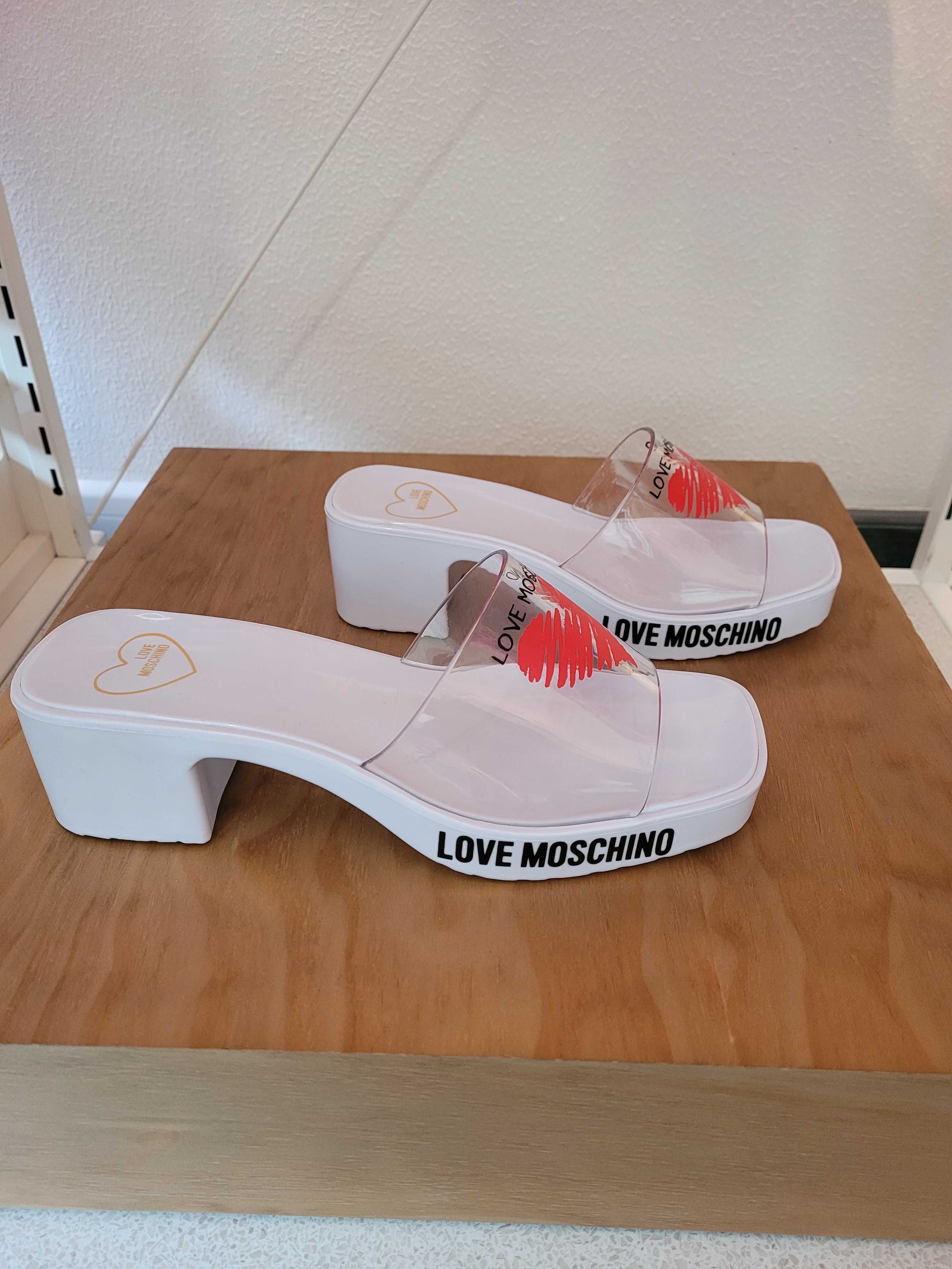 Love Moschino Klapki na słupku