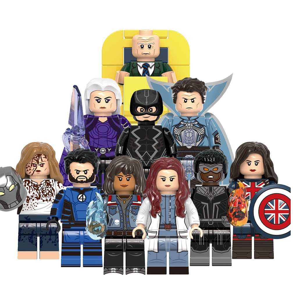 Bonecos minifiguras Super Heróis nº231 (compatíveis com Lego)