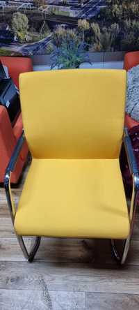 Fotel krzesło konferencyjne PROFIM ACOS 20V żółty fotele krzesła