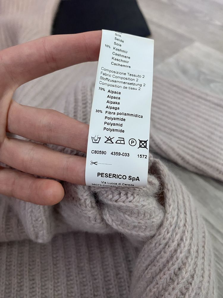 Джемпер Peserico кашемір шовк вовна
