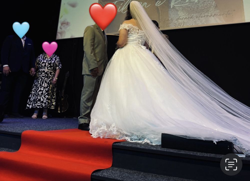 Vestido de casamento branco