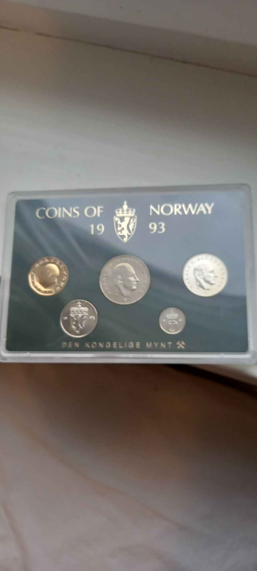 Monety Norwegja set rocznikowy 1991