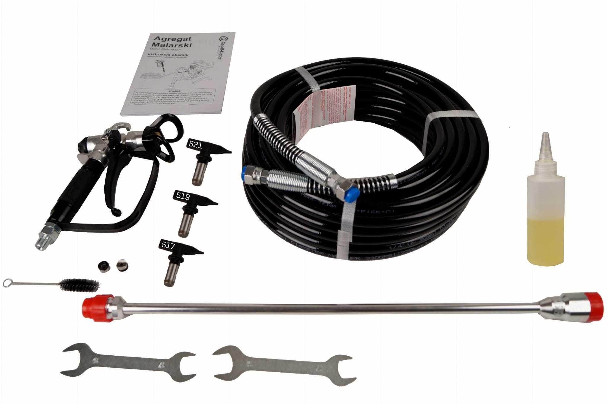 Agregat malarski hydrodynamiczny - 210 BAR - 900W - GMM-AM210