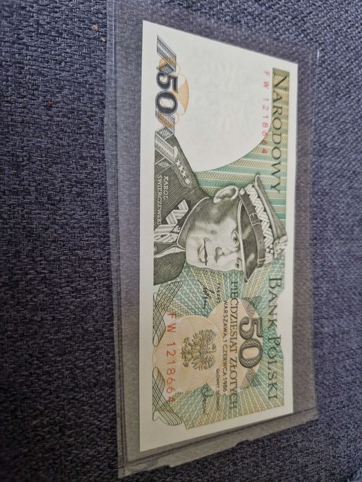 Zestaw banknoty PRL 12 szt. stan UNC