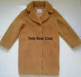 Tedy Bear Coat Pluszowe Futro Płaszcz Must have tego sezonu Viral
