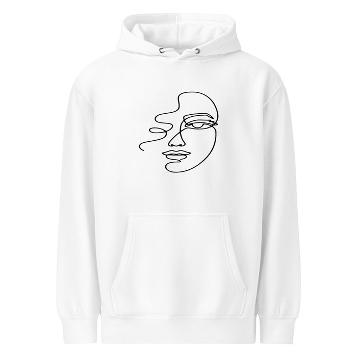 Unisex premium mid-weight hoodie Size M