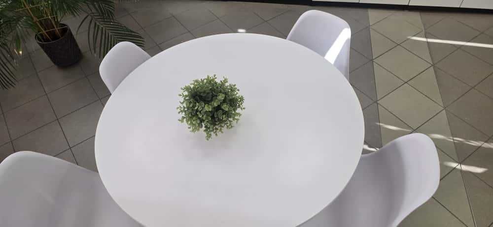 REZERWACJA Stolik okrągły 4 krzesła