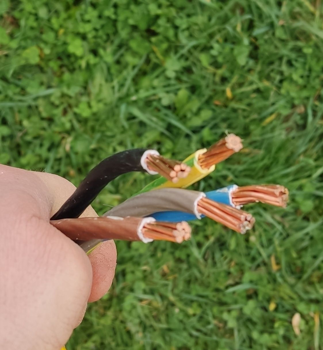 Kabel energetyczny 5x16 wielożyłowy ziemny 7m