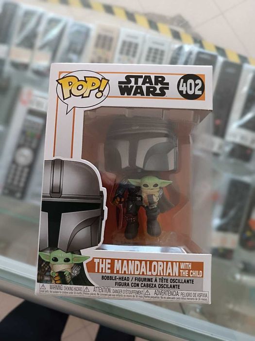 promo:POP! Star Wars The Mandalorian with the child 402