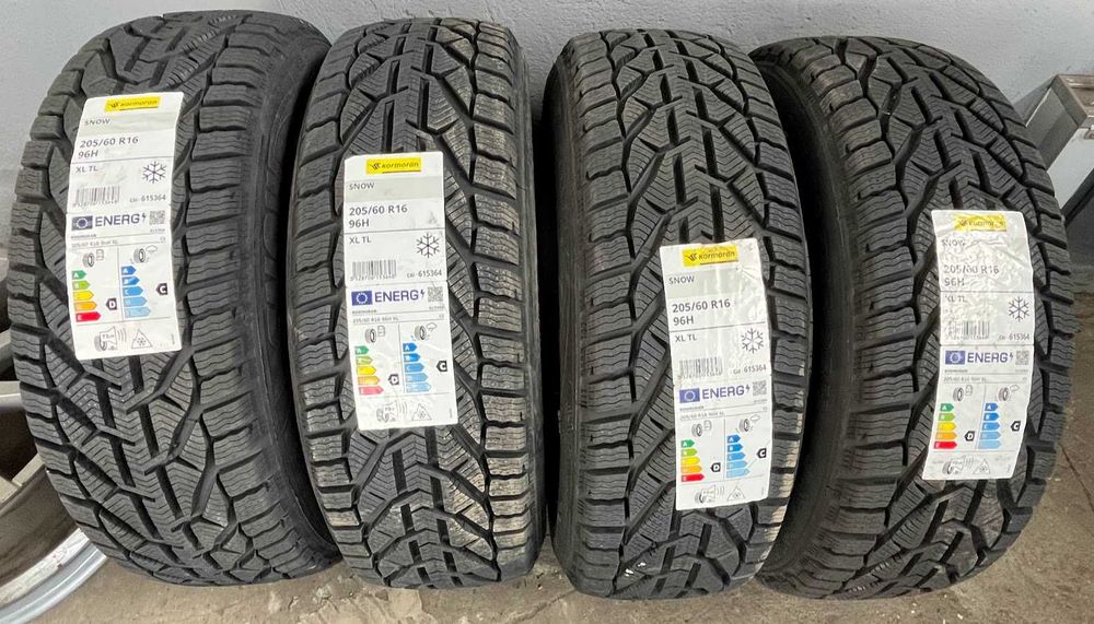 205/60R16 Kormoran Snow cztery nowe opony zimowe 2025r