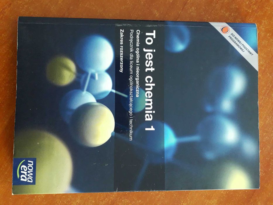 To jest chemia 1 zakres rozszerzony podręcznik + plyta CD