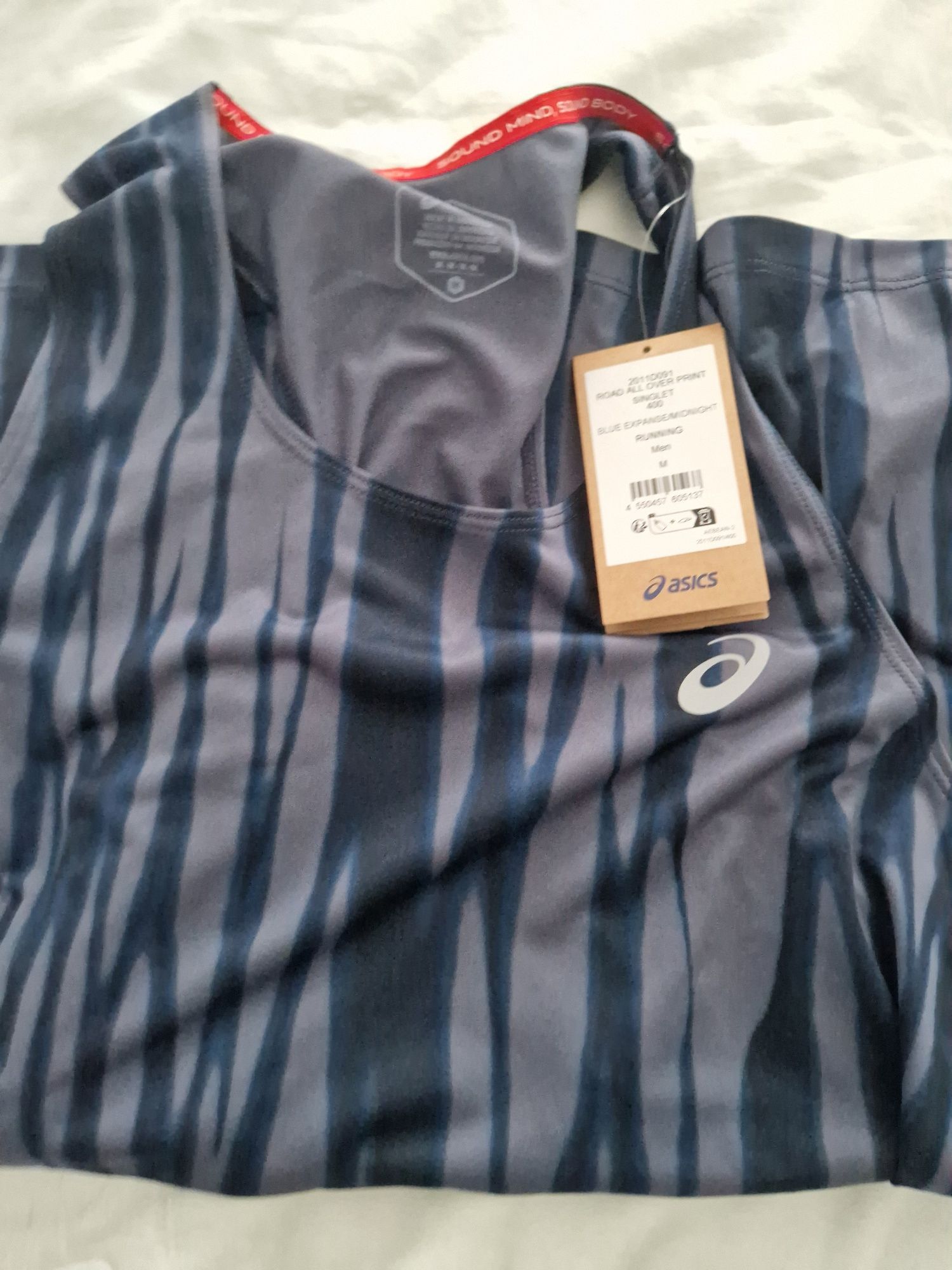 Camisa singlet Asics Road All Over (novo)