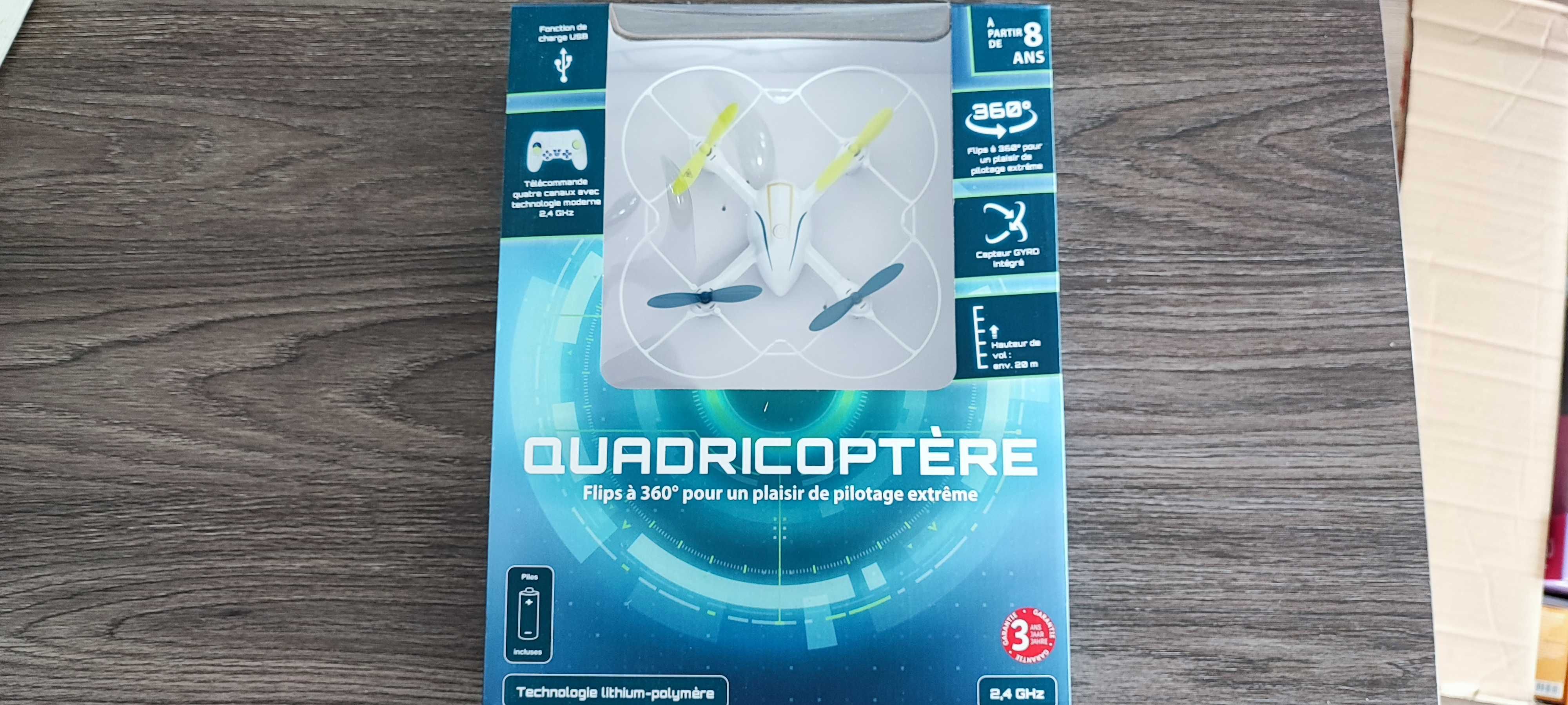 Dron Quadkopter Zabawka Zdalnie sterowany 2,4 GHz Wysokość Lotu 20m