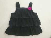H&M bluzka tunika tiulowa 122/128