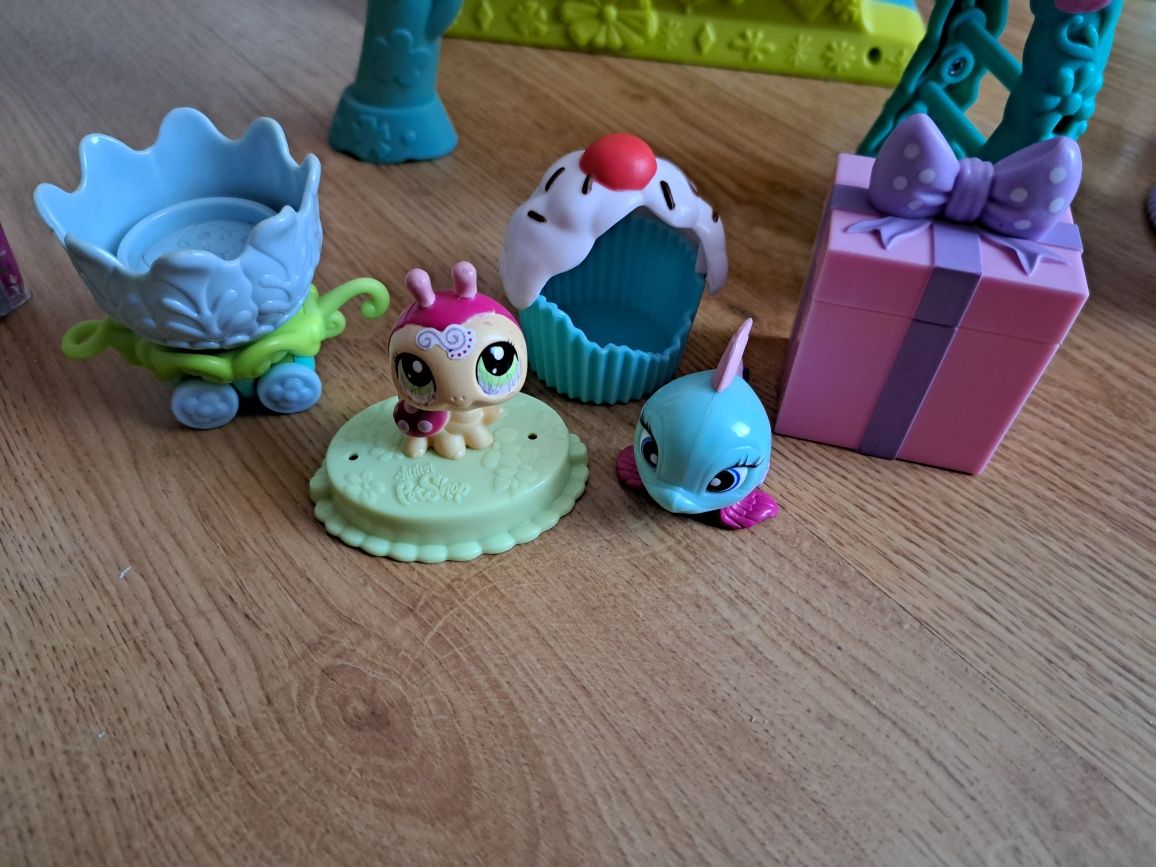 Littlest pet shop zjeżdżalnia domek lps