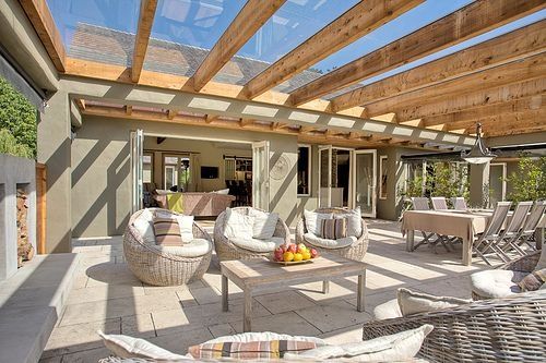 Drewniane wiaty samochodowe, zadaszenia, tarasy, altany z drewna KVH