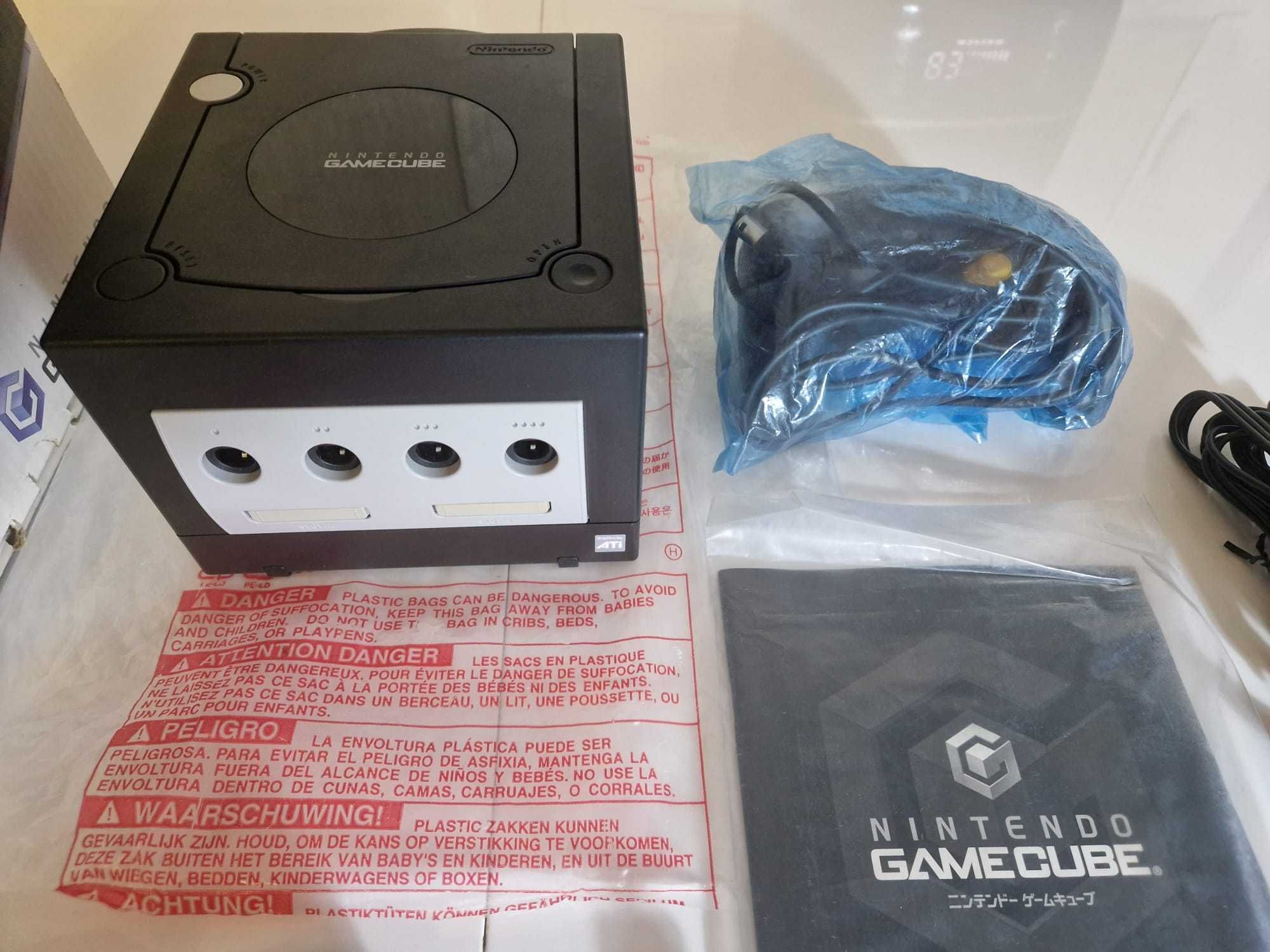 GAMECUBE Nintendo - Japończyk plus trzy gry