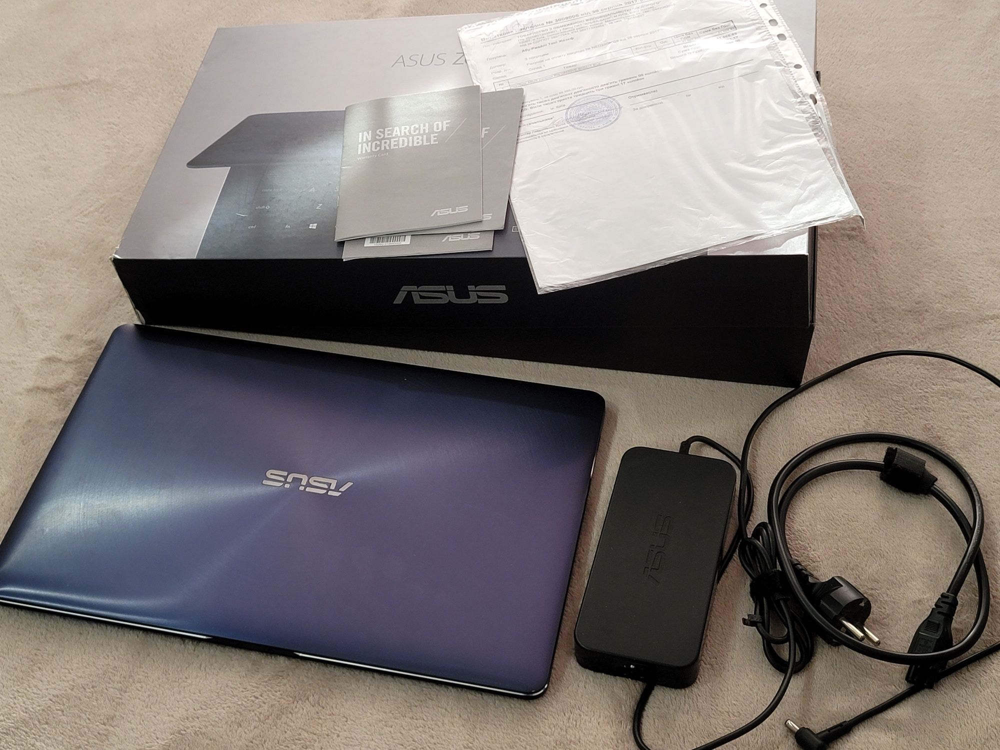 Zenbook Pro ux 550v (I7 7700h, 1050ti, 16)