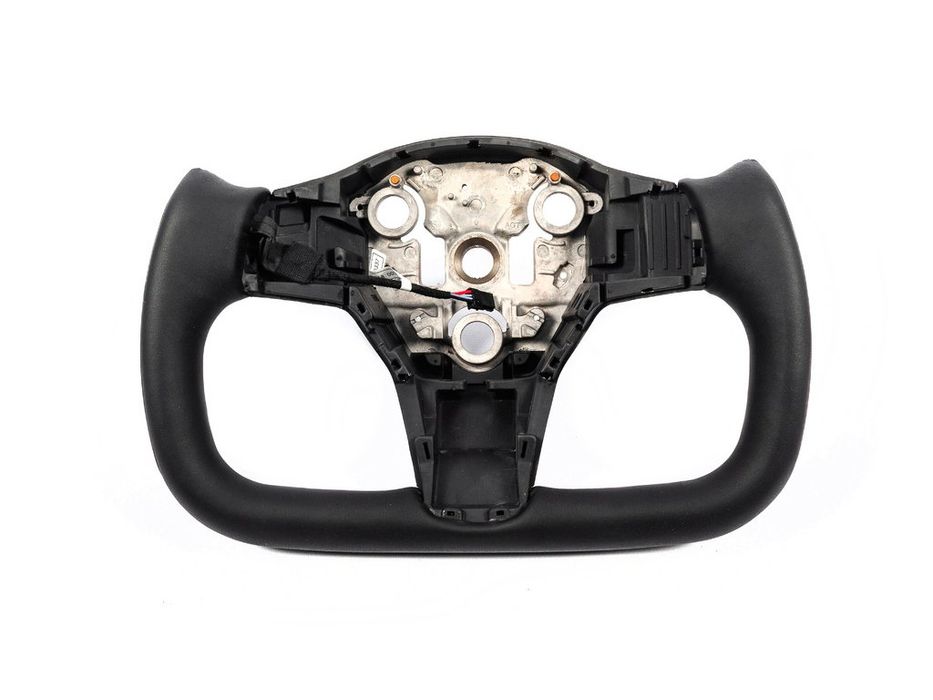 Tesla Model Y Кермо штурвал Шкірвініл, карбон, з підігрівом