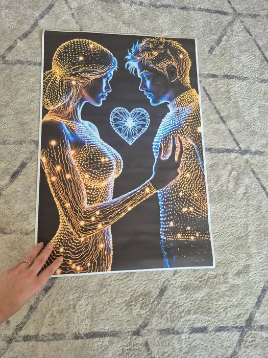 Duży obraz raz na płótnie 40x60cm