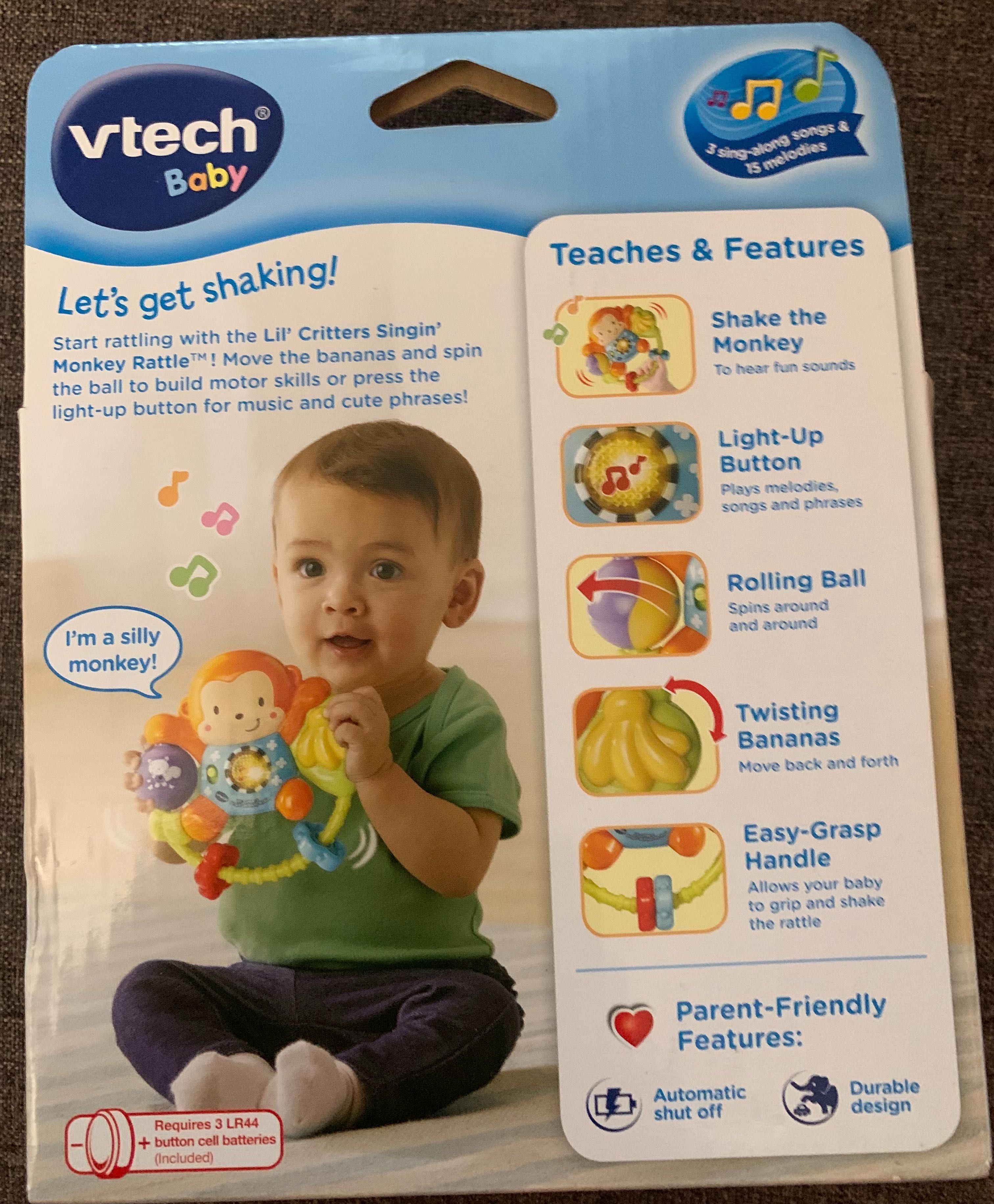 Брязкальце VTech Lil Critters Singin’ Mnkey Rattle