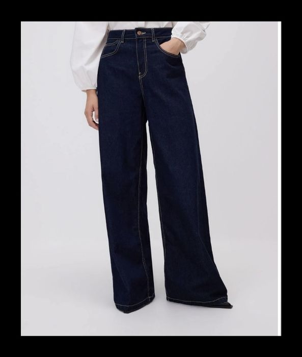 Reserved szerokie jeansy 40