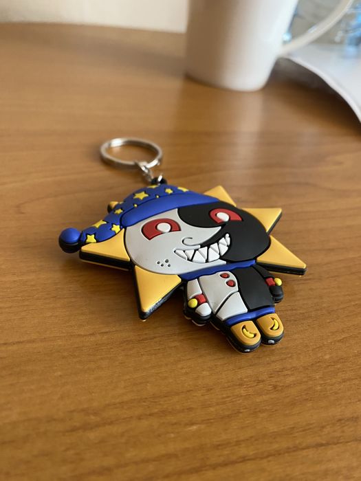 Zawieszka brelok breloczek promyk słońca dzień i noc kreskówka keyring