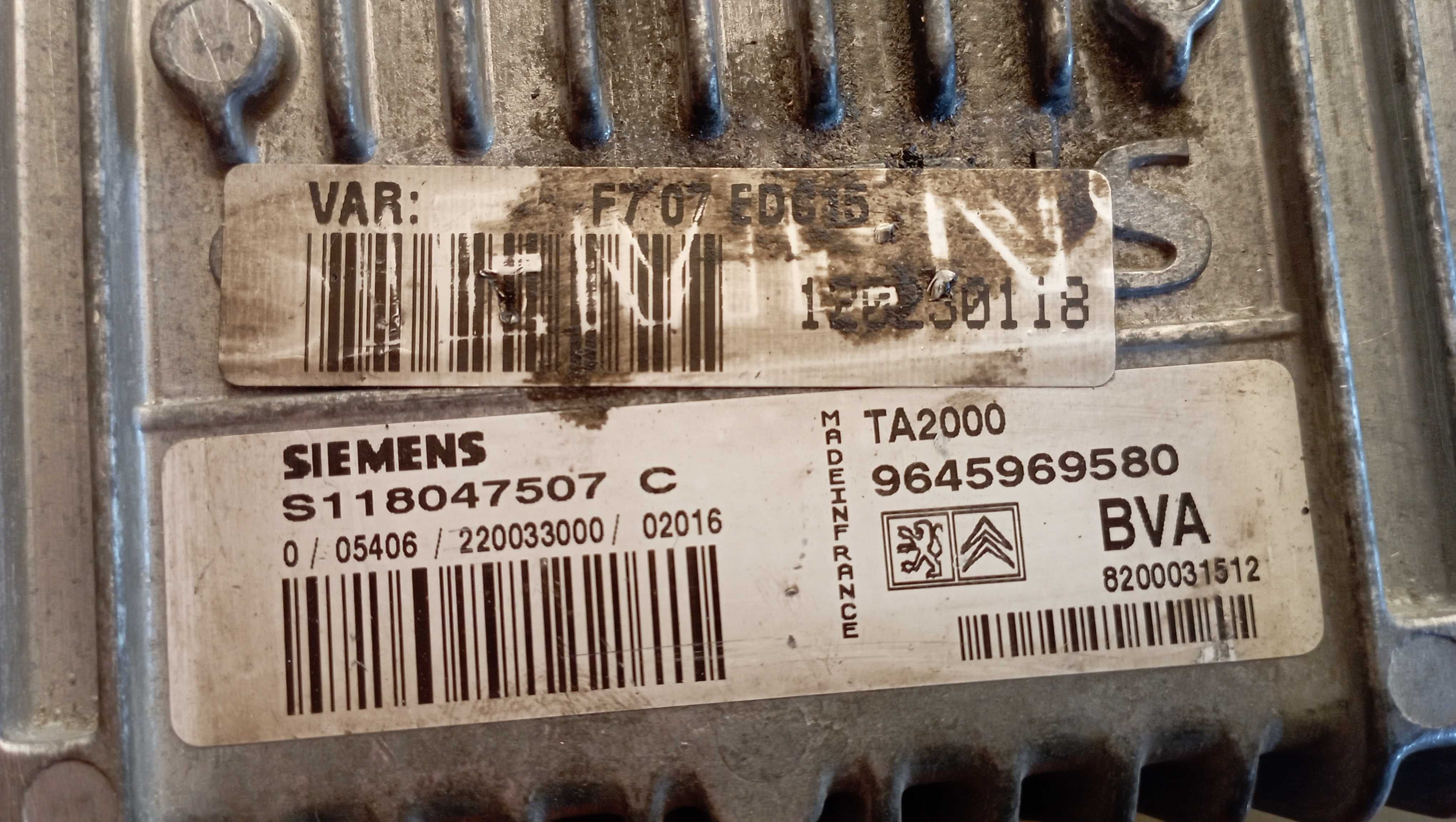 Блок управління управления АКПП коробкой Citroen C5 9645969580