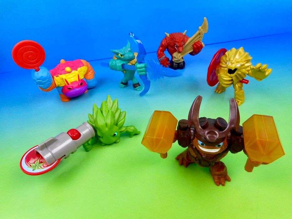 Wallop Figura brinde Happy Meal McDonald's 2015 Skylanders Trap Team