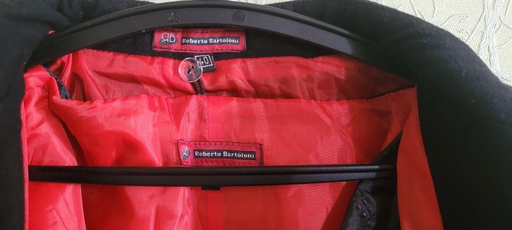 Платья пальто/Roberto bartolini/ черное