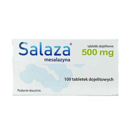 Salaza/Салаза 500мг/Месалазин, аналог Салофалька