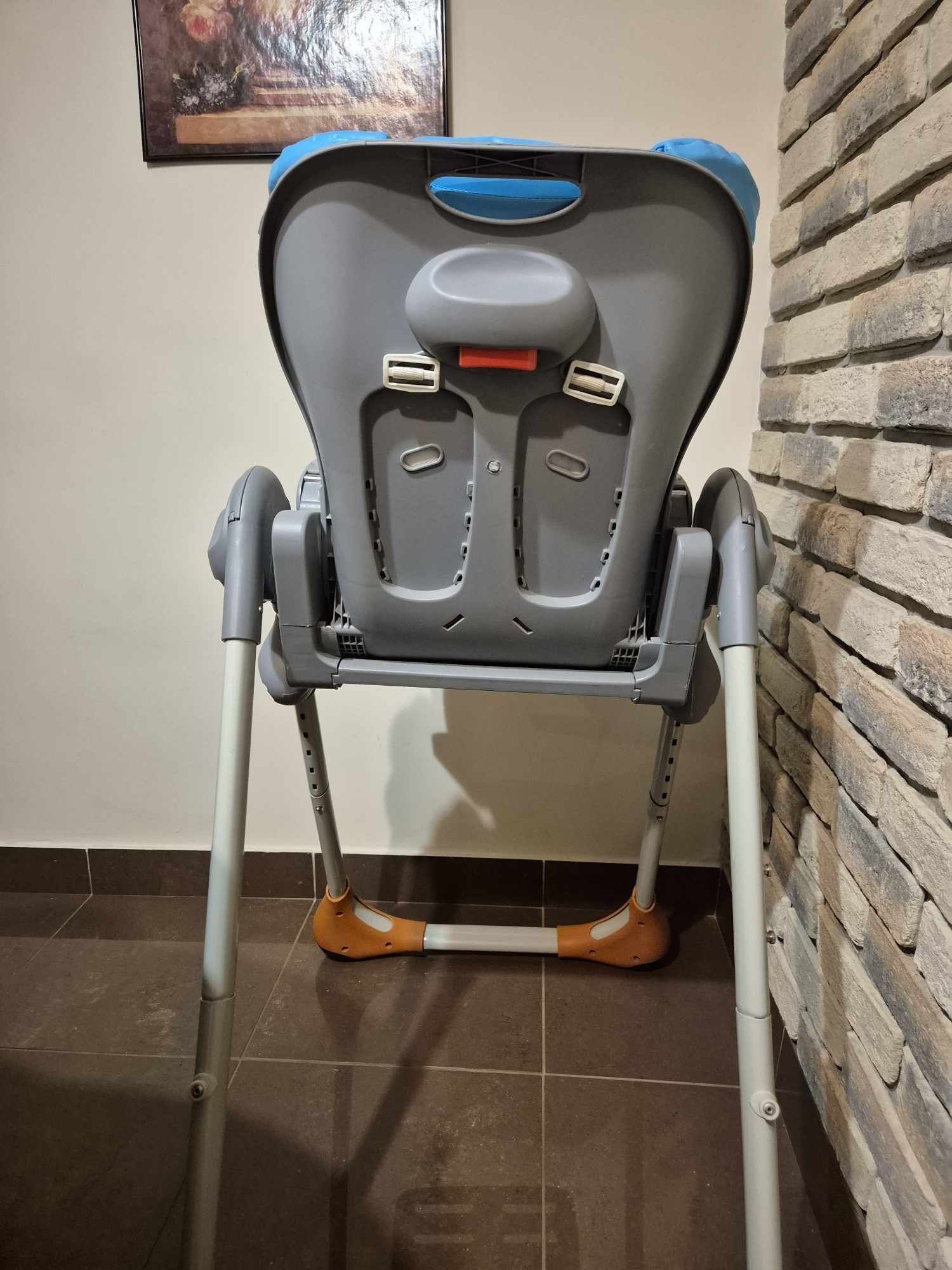 Krzesełko do karmienia składane łatwe do czyszczenia