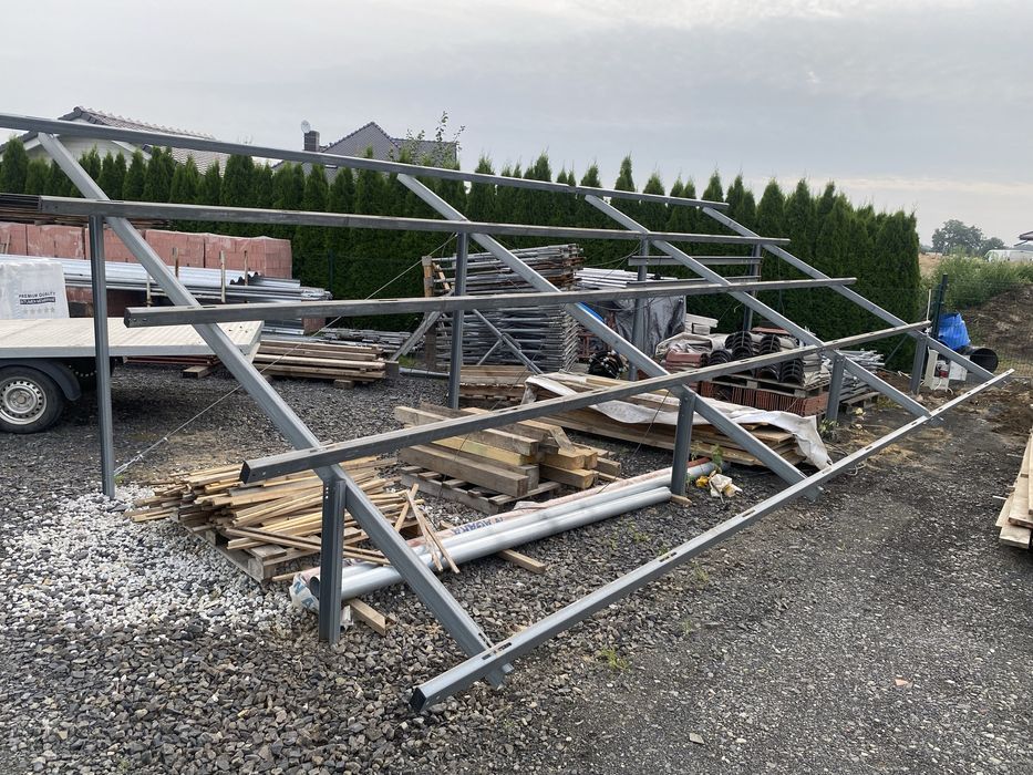 Konstrukcja fotowoltaika 10 kw, stelaż pod panele
