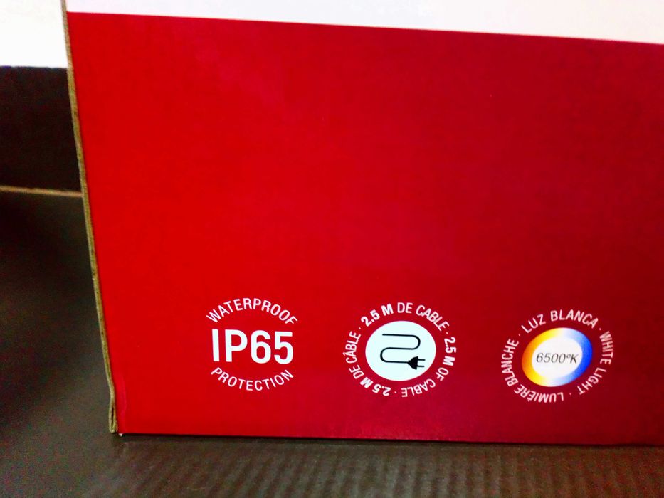 Projetor LED de trabalho c/ tripé de 50W